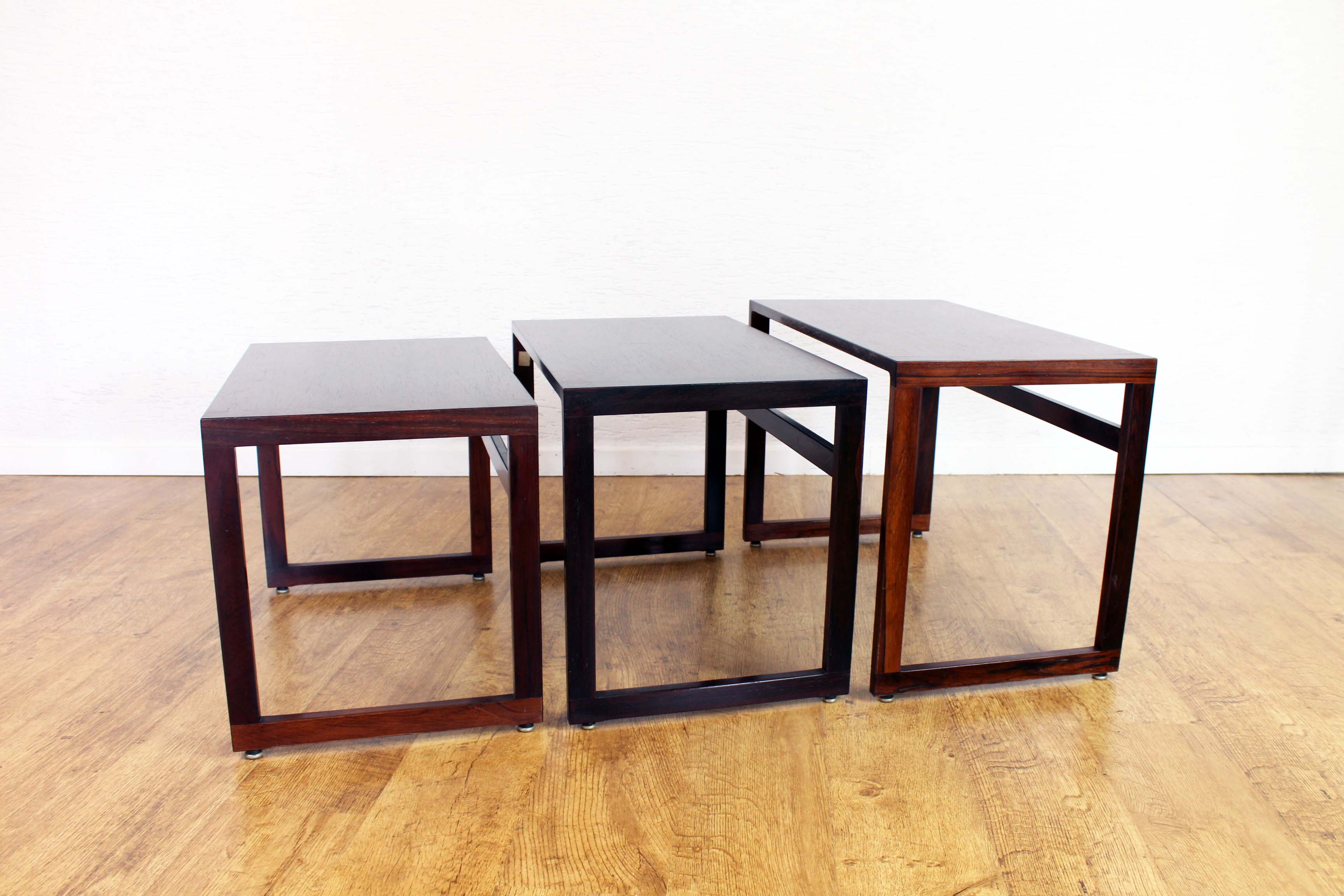 Rosewood nesting tables
