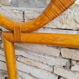 Tête de lit en rotin maugrion