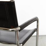 Bauhaus leather Cantilever produced by Fasem, Italy