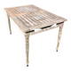 Table en teck pour terrasse et balcon