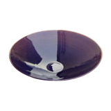 1970s Large cup / Fruit dish Cobalt blue glass tinted in the mass