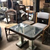 Table top mirror 1940 with two legs