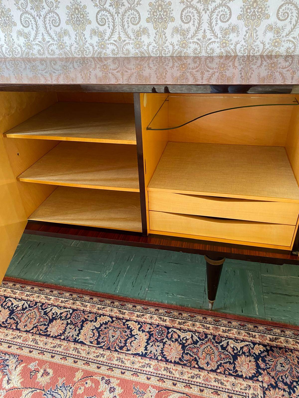 Scandinavian Art Deco sideboard in rosewood, 1950