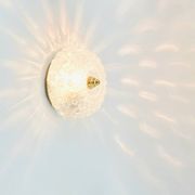 Mid-Century Diamond Glass Ceiling Light or Wall Light by H. Tynell, 1960s