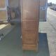 1925 solid curly mahogany office bookcase