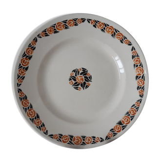 Plat Badonvillier modèle Rosette années 30-40