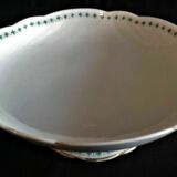 Porcelain compotier of Paris old Paris green decoration nineteenth