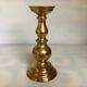 Large brass candlestick