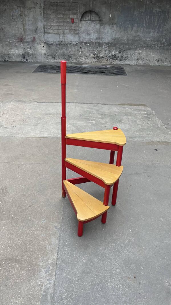 Escalier de bibliothèque de Vico Magistretti pour Cassina