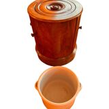 Somno bedside table from the 19th century in mahogany.