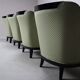 4 fauteuils Art Déco, 1930-1950