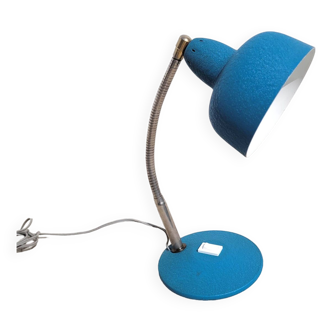 Lampe vintage flexible bleue 1950