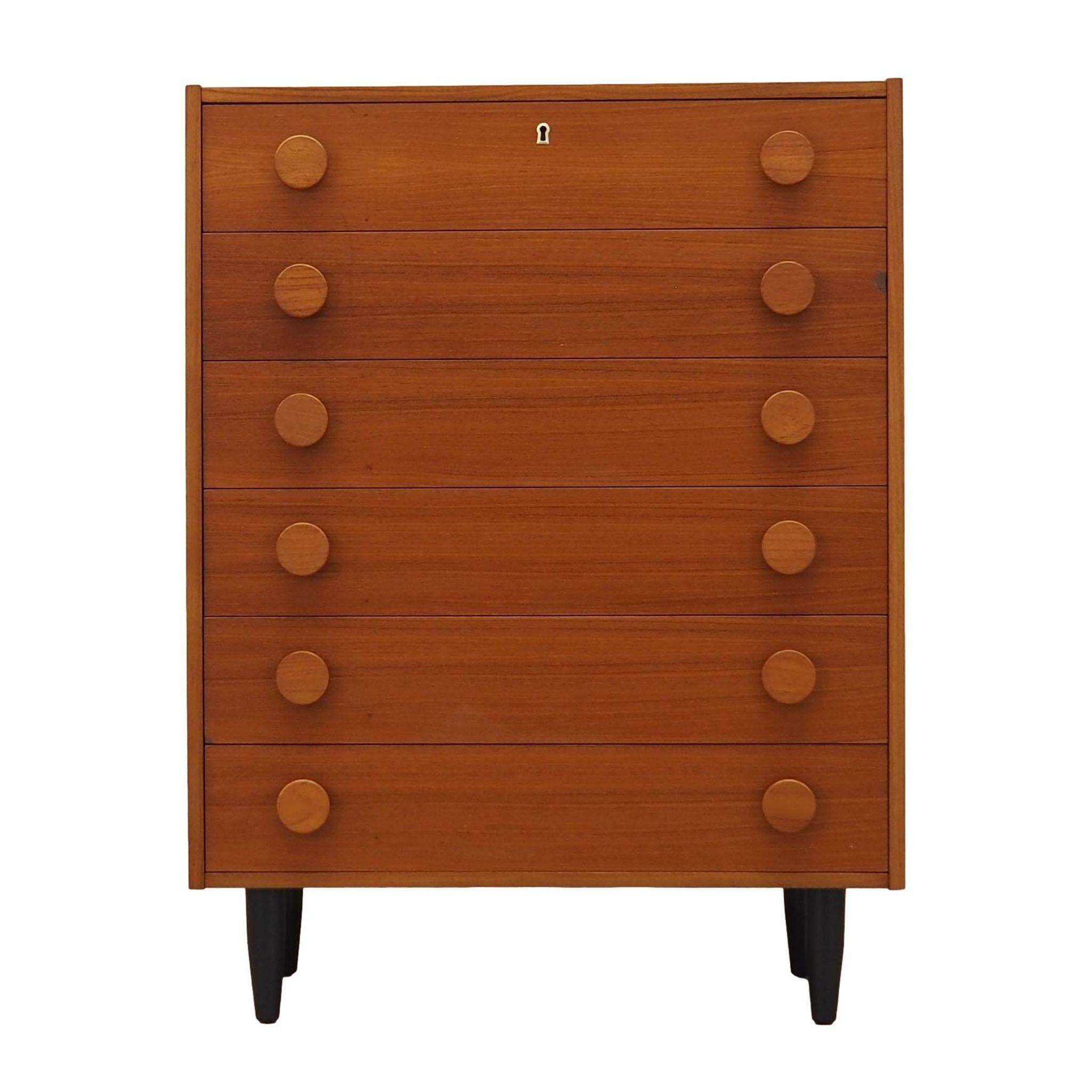 Commode en teck, design danois, années 1960, production : Danemark
