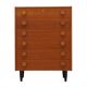 Teak chest of drawers, Danish design, 1960s, production: Denmark