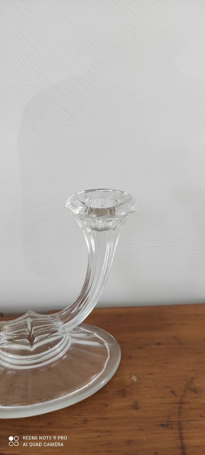 Glass Candle Holder