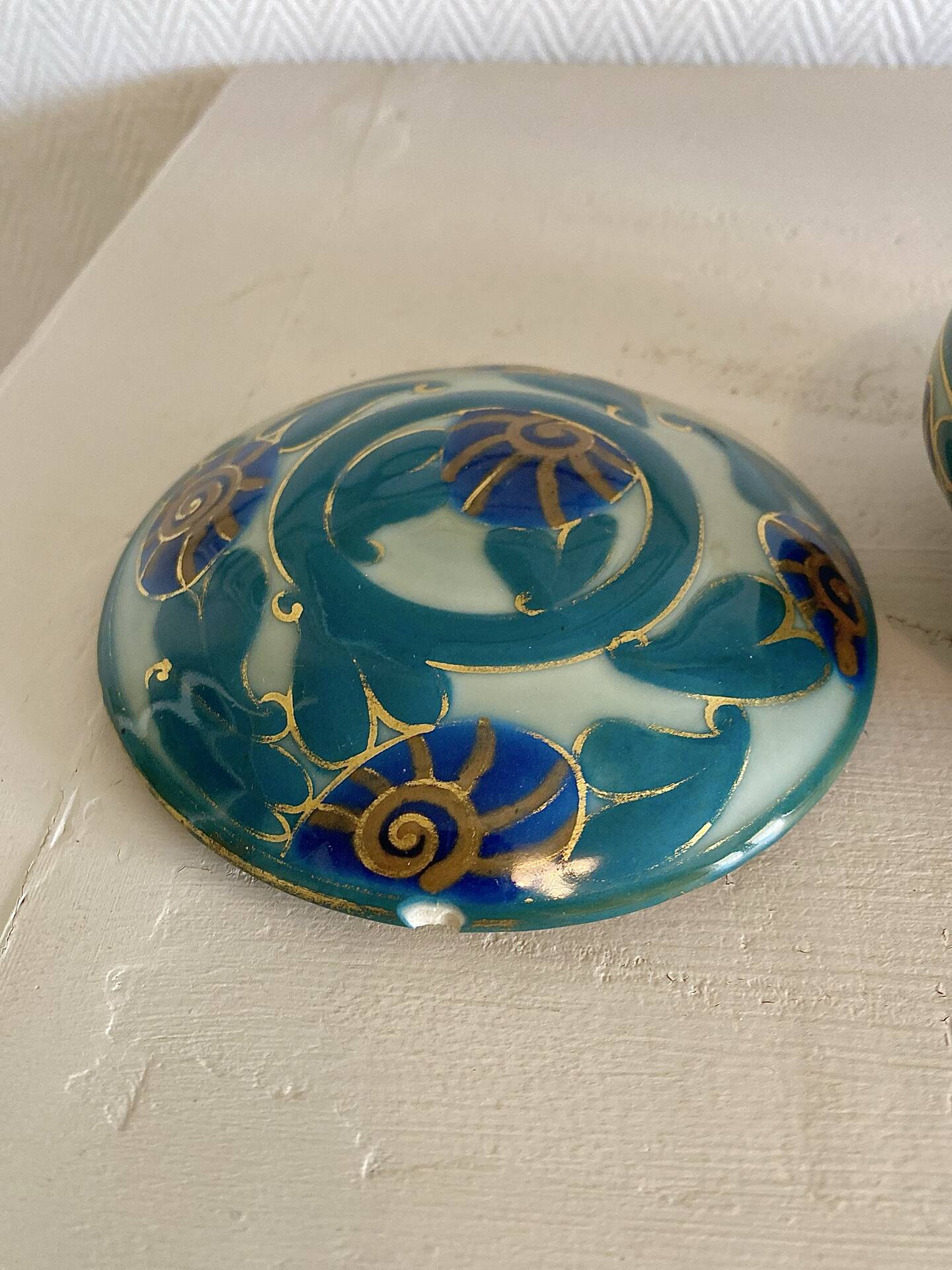 Art Deco bonbonnière by Camille Tharaud from Limoges.