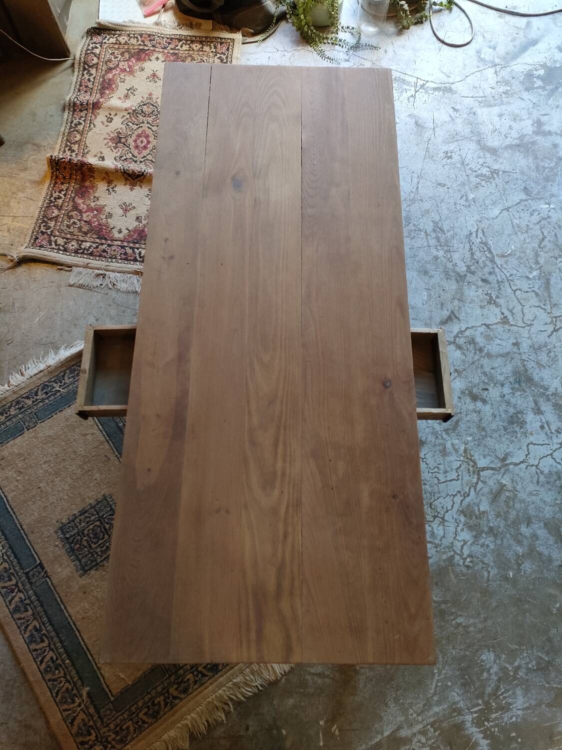 Large farmhouse coffee table