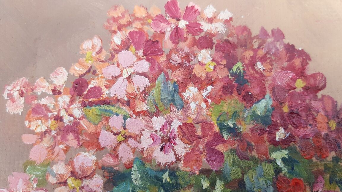 Oil on panel by Arthur Gerthoffert 70s