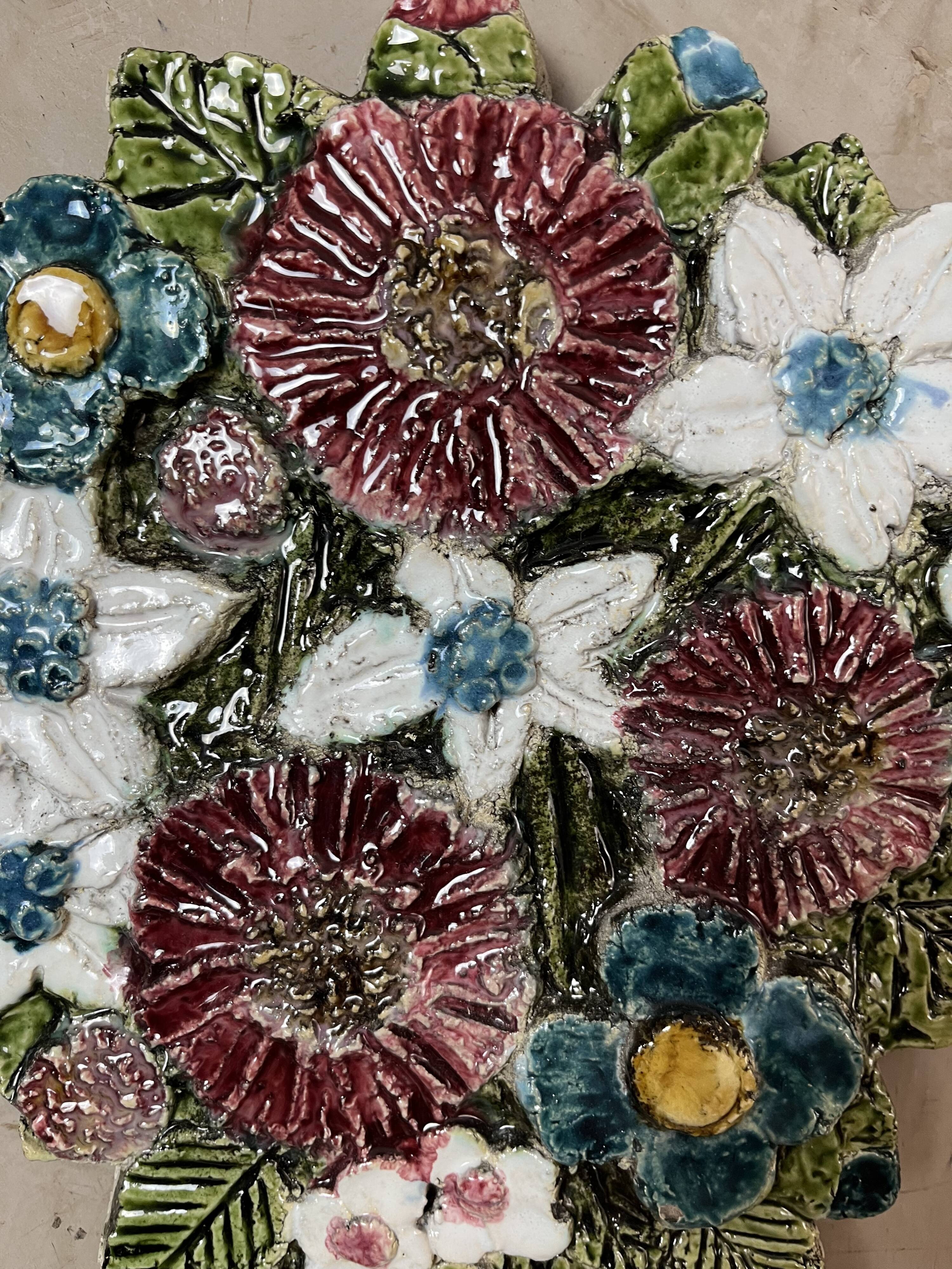 Ceramic wall decoration