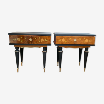 Pair of bedsides 1970