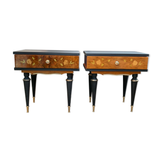Pair of bedside tables 1970