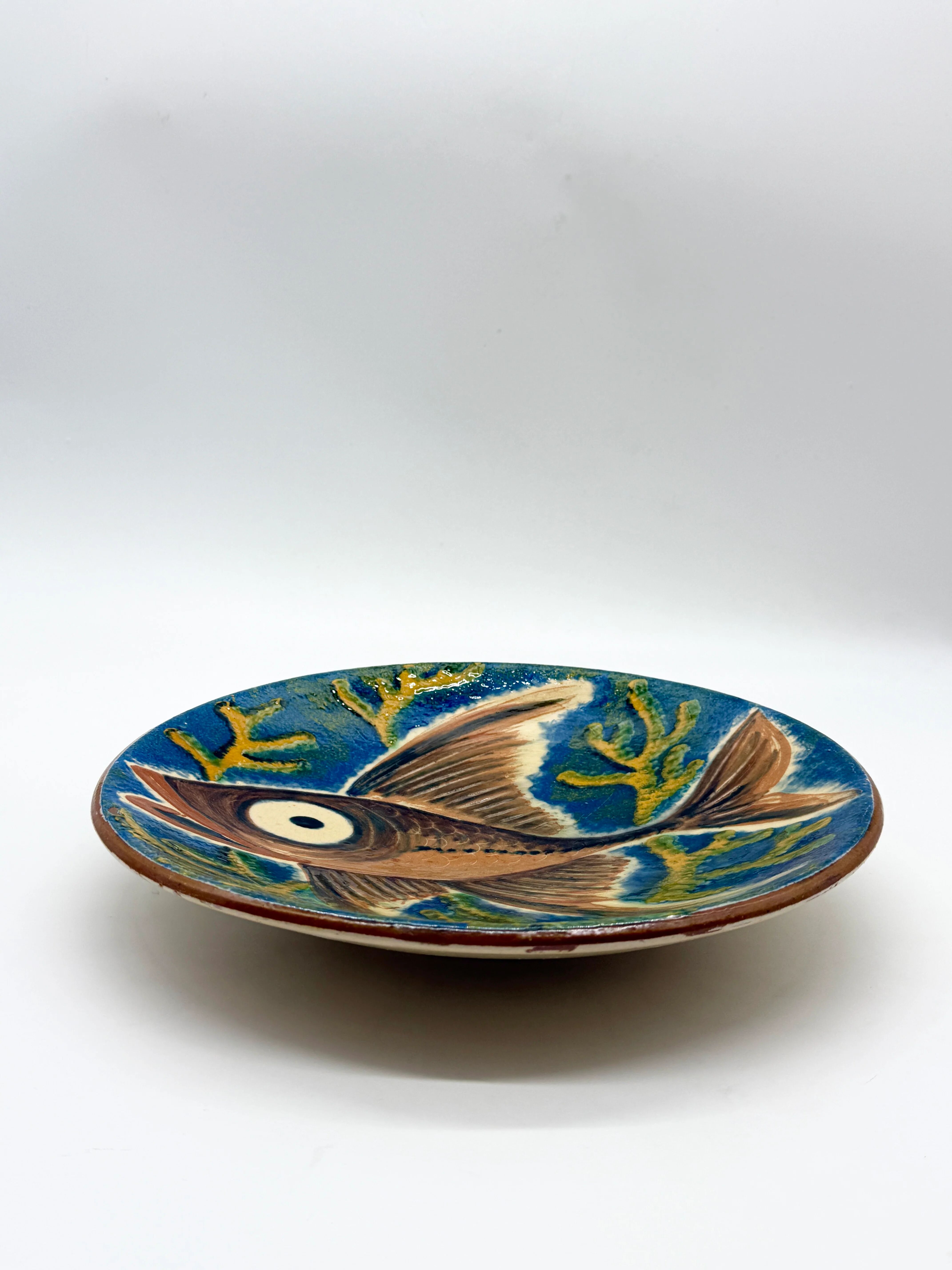 Wall plate "fish" by Puigdemont, Catalonia 1960s