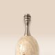 Travertine lamp by Philippe Barbier