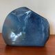 Vintage blue ceramic vase