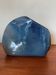 Vintage blue ceramic vase