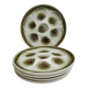 6 Oyster plates
