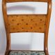 18th-century chair board and Biedermeier chair