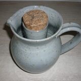 Refreshing pitcher in vintage stoneware