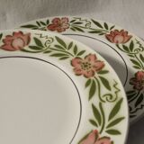 Set of 5 dessert plates Moulin des Loups - model Yvette