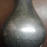 Art Deco vase in hammered metal and signed: WMF