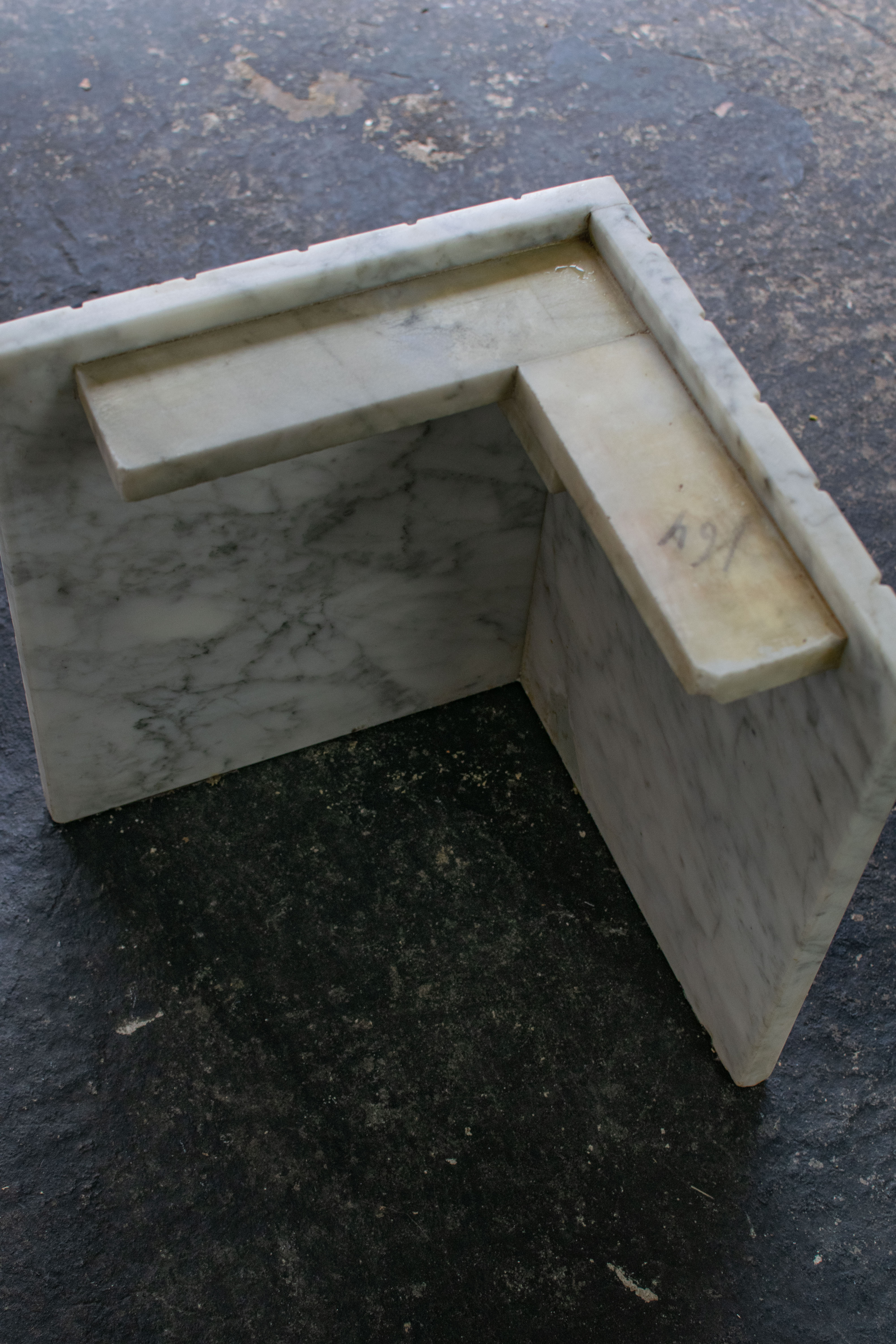 Marble coffee table by Roche Bobois, 1970