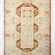 6x9 Terracotta & Cream Vintage Persian Rug, 199x290Cm