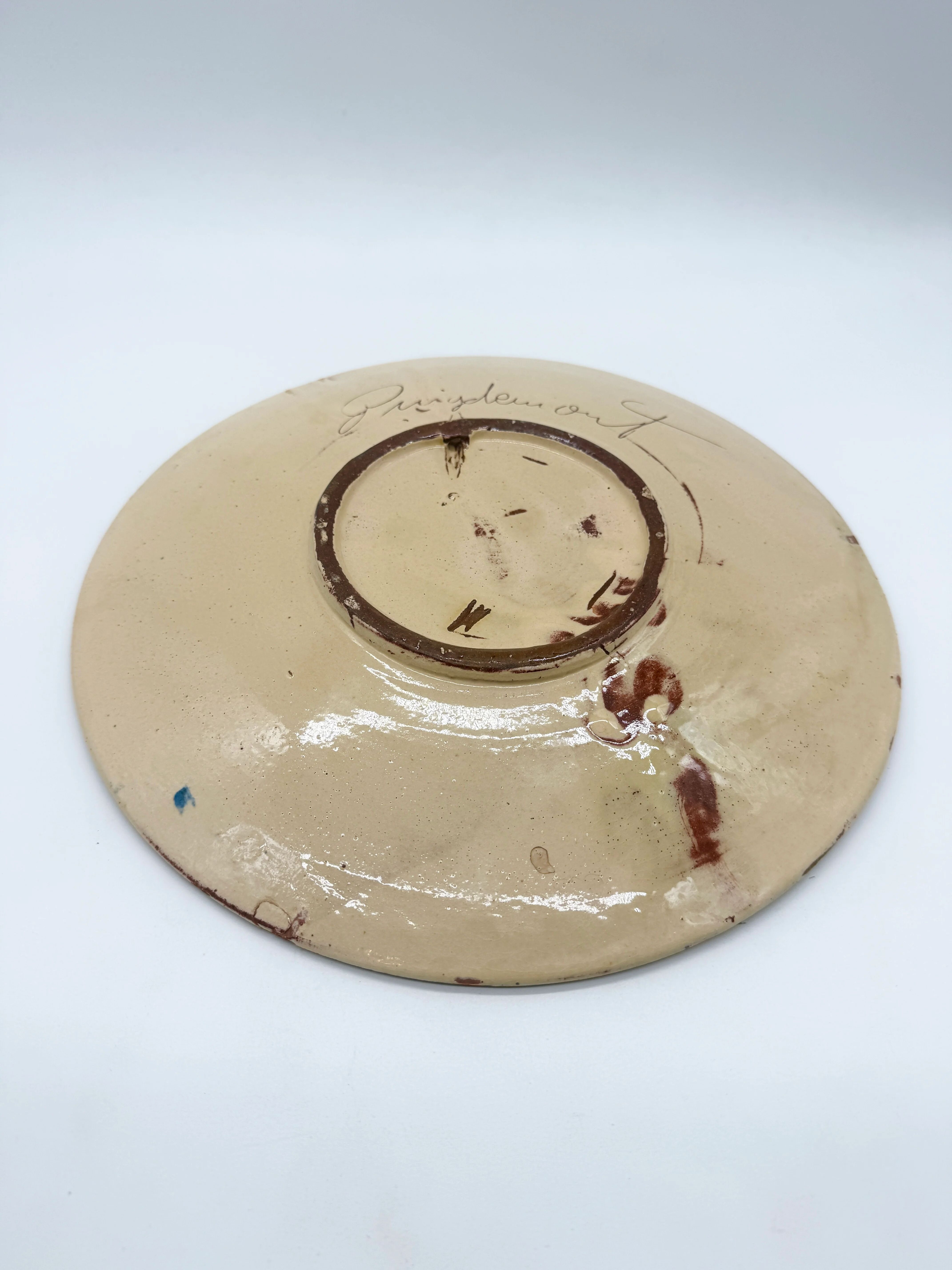 Wall plate "fish", Puigdemont, 1960s