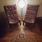 Paire de Lounge Chair Farstrup  1970