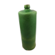 Green glazed terracotta bottle deco