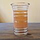 Vintage orange granite vase