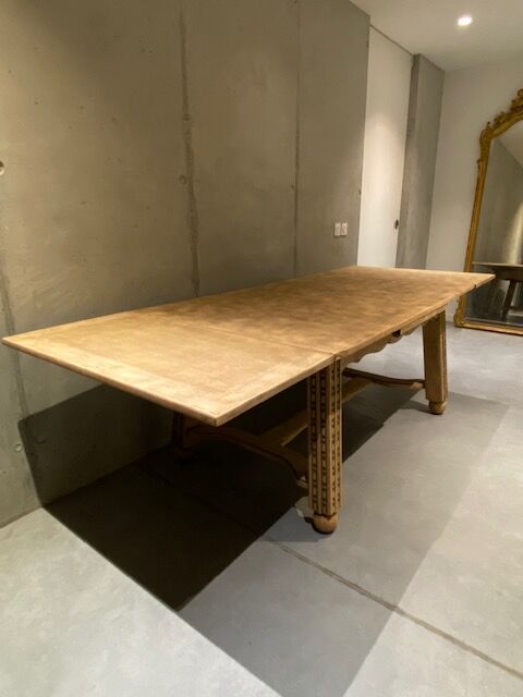 Firm table sanded extensions 260 cm