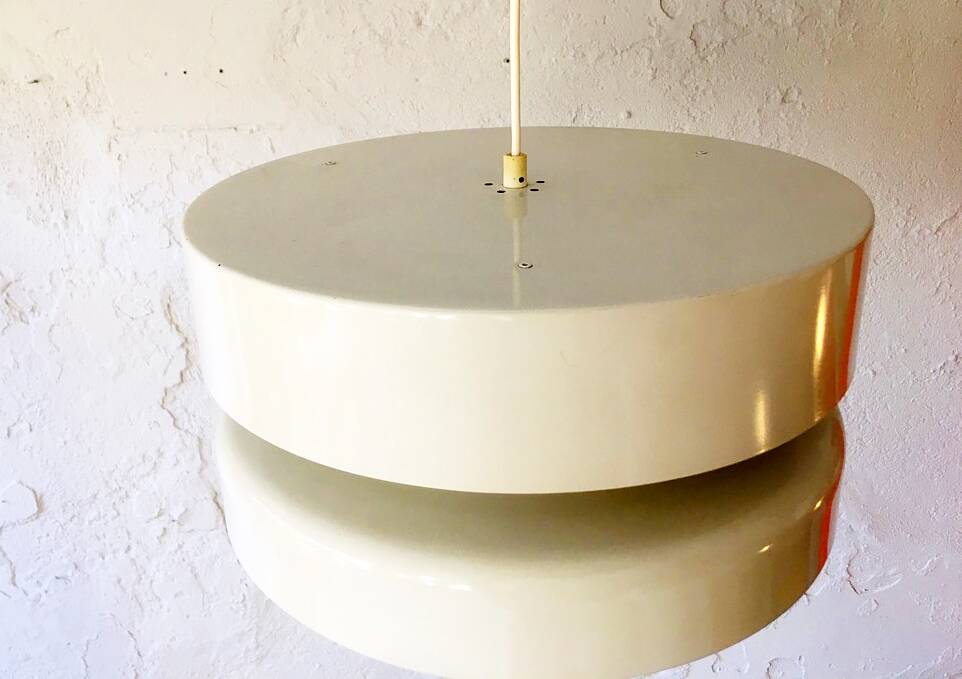 Danish Suspension Lamp, 1970s