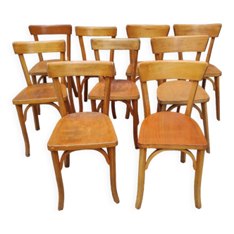 Lot 9 Baumann bistro chairs and Luterma bois bond