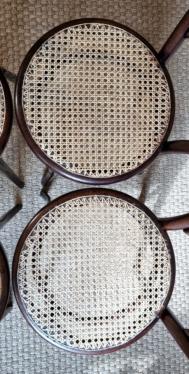 4 chairs bistrot N°14 late nineteenth / early twentieth