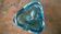 Murano Sommerso vintage glass ashtray