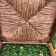 4 chaises bois et paille