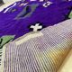 Off-white Moroccan rug with colorful patterns, 250cm x 150cm