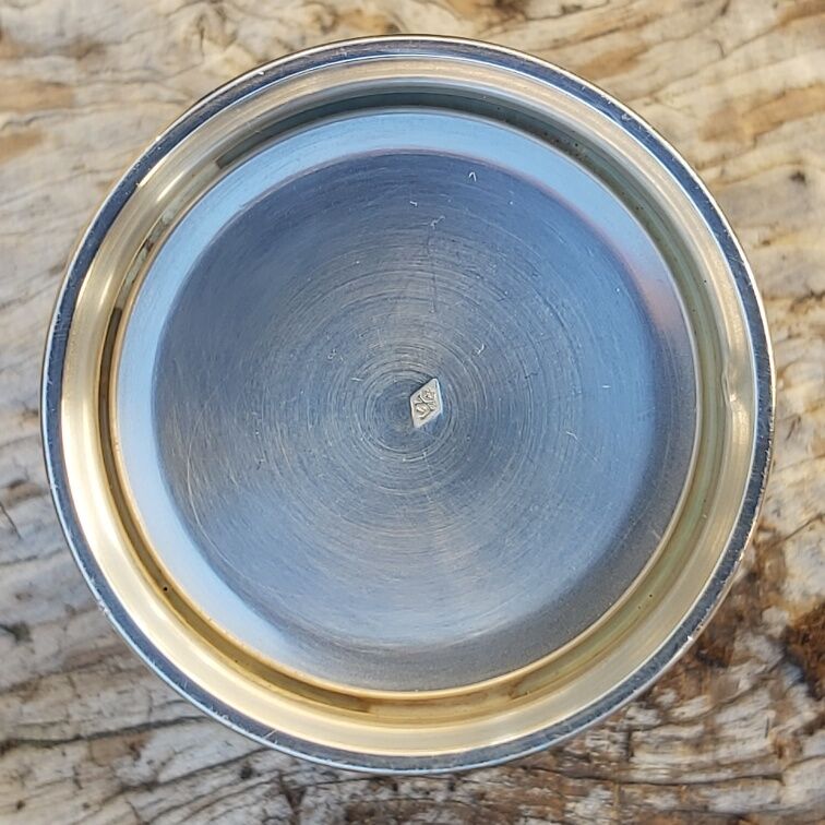 Timbale massive silver Minerva