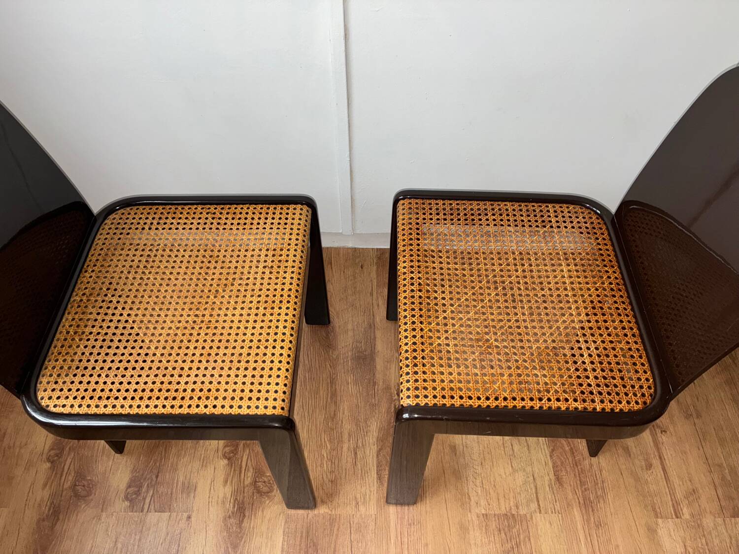 2 Pierluigi Molinari chairs 1970