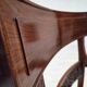 1920-30s, set of 2 armchairs, design after Georges Jacob, carved teak wood.
